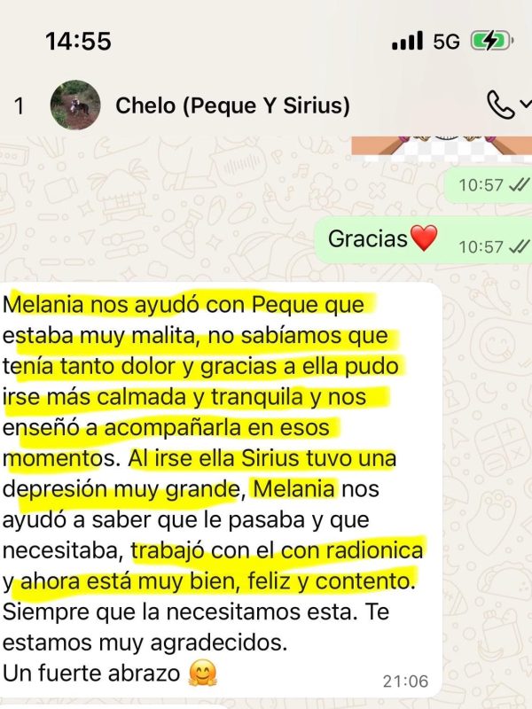 testimonio de Chelo